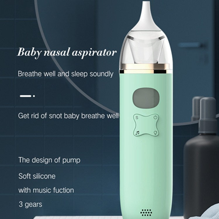 Music Baby Nasal Aspirator Newborn Electric Snot Cleaner