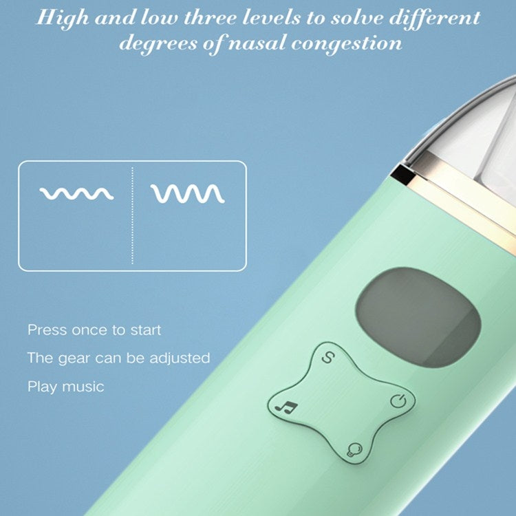 Music Baby Nasal Aspirator Newborn Electric Snot Cleaner