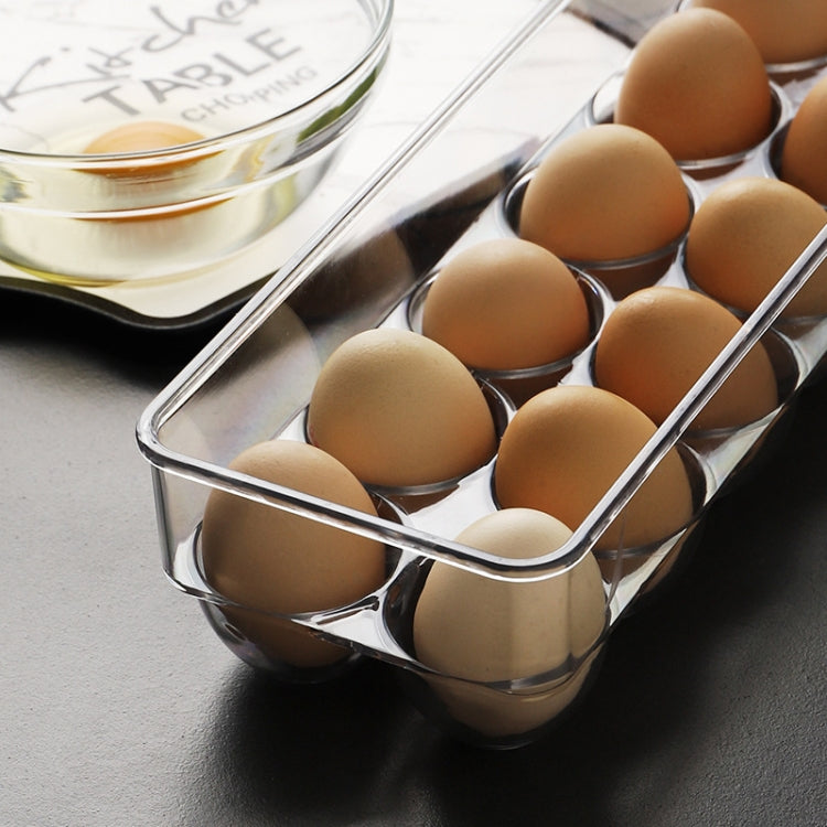 Kitchen Refrigerator Storage Box Compartment with Lid Egg Storage Box