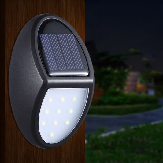 10 LEDs SMD 2835 Solar Powered IP65 Waterproof Motion Sensor Outdoor Courtyard LED Wall Light