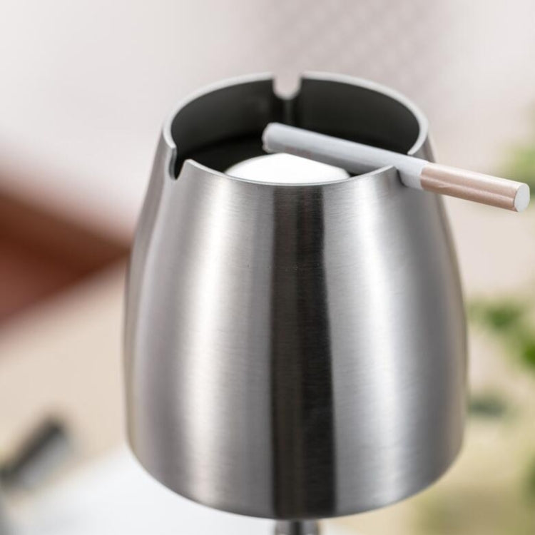 Telescopic Thickened Stainless Steel Windproof Ashtray