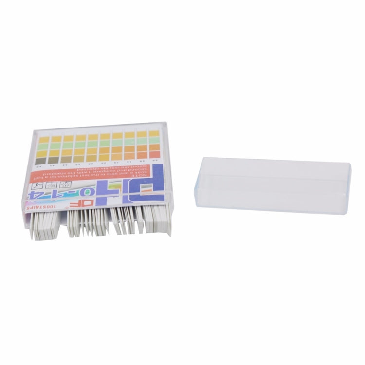 100 Strips/box  pH Test Strips 0-14 Scale Premium Litmus Tester Paper Ideal for Test pH Level of Water