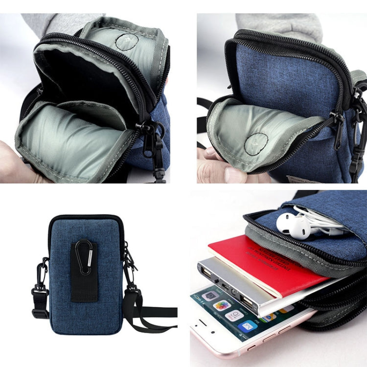 YIPINU Multifunctional Hanging Neck Mini Waterproof Mobile Phone Storage Bag