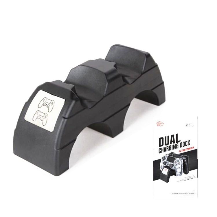 For Playstation 4 /PS4 pro /PS4 Slim Wireless Controller LED Indicator Charger Double Handle Dual USB Charging Dock Station Stand