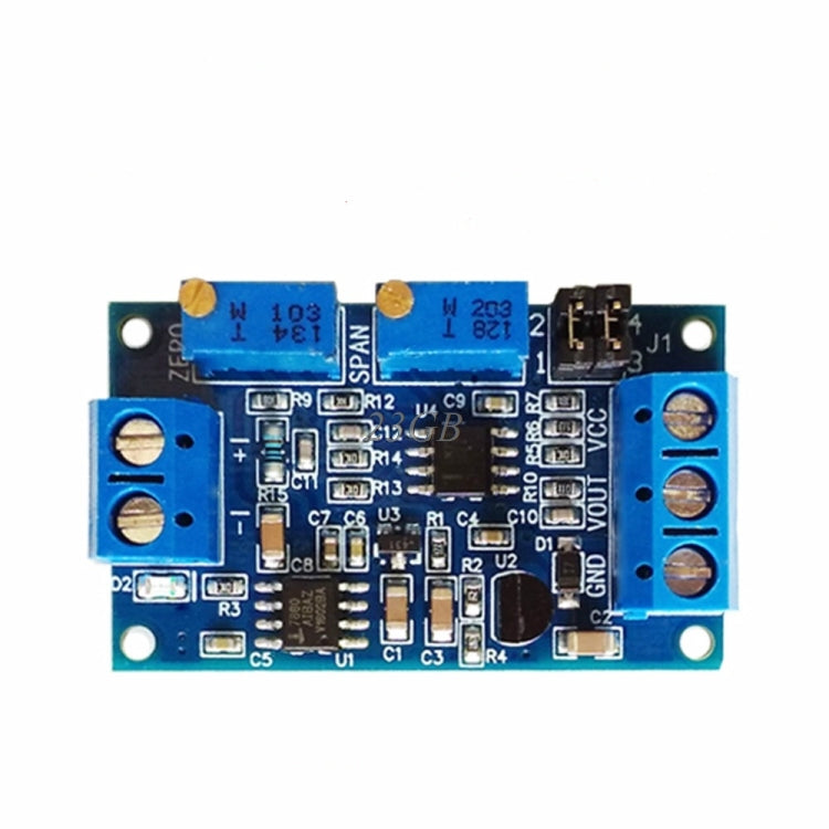 Current to Voltage Module 0 / 4-20mA to 0-3.3V5V10V Voltage Transmitter Signal Conversion Conditioning Adapter