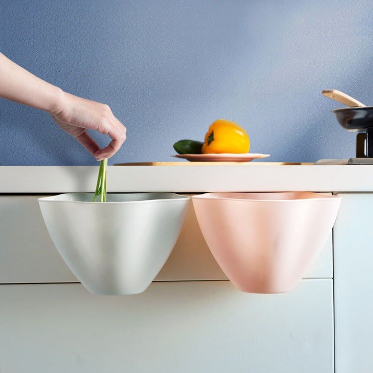 Kitchen Cupboard Back Garbage Bin Cabinet Door Garbage Trash Storage Hanging Trash Rack