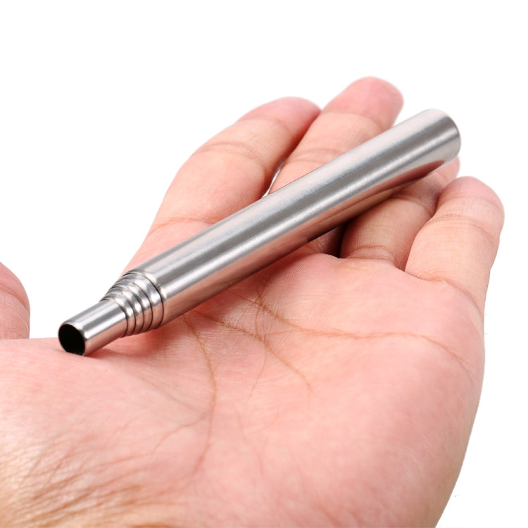 2 PCS Outdoor Camping Fire Tool Stainless Steel Blower Picnic Barbeque Barbecue Tool Retractable Blow Torch