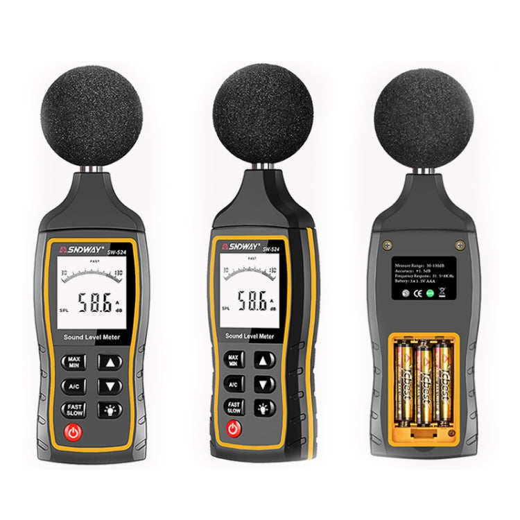 SNDWAY Handheld High Precision Noise Decibel Meter