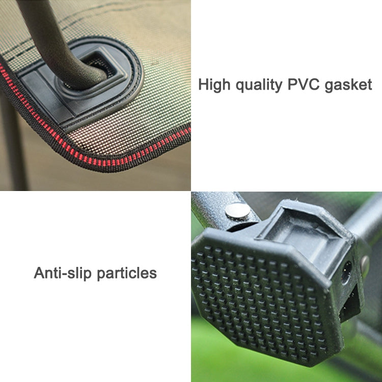 Portable Outdoor Folding Recliner Wild Fishing Camping Leisure Stool Stainless Steel Folding Beach Chair Furniture