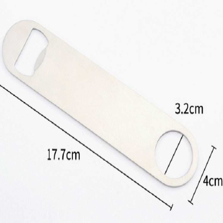 2 PCS Stainless Steel Bottle Opener Creative Multipurpose Beer Soda Lid Opener