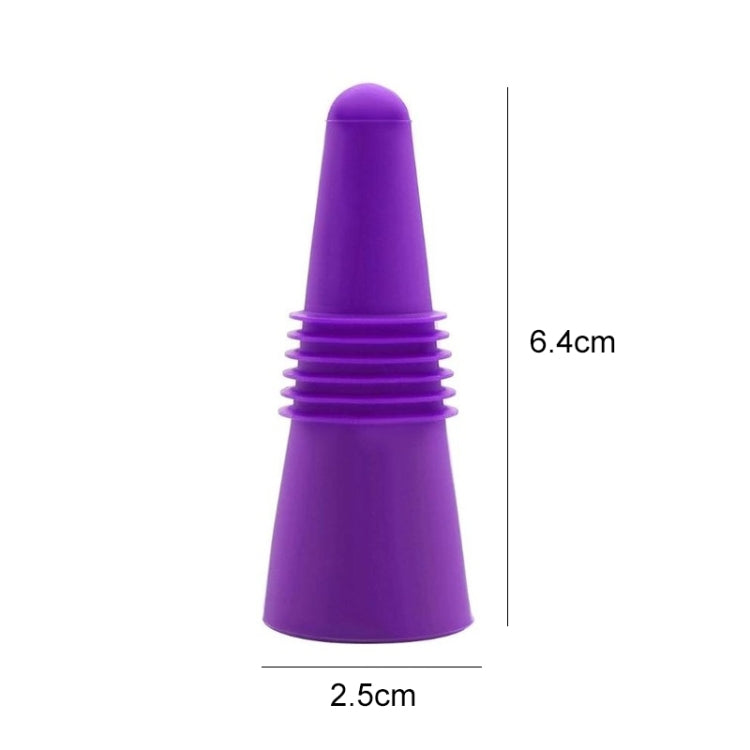 Food Grade Silicone Wine Stopper Creative Preservation Bottle Stopper