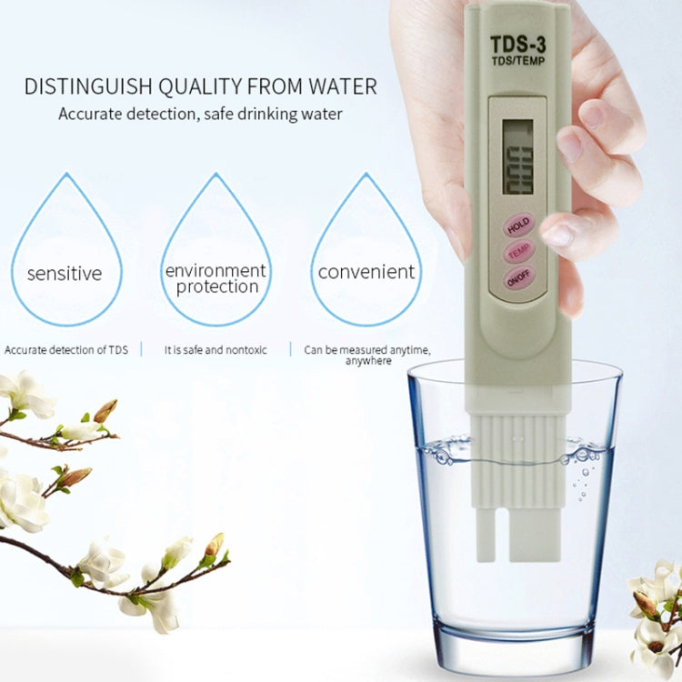 Digital TDS Meter Tester Filter Water Quality Purity Tester Drinking Water Minerals Testing Tool