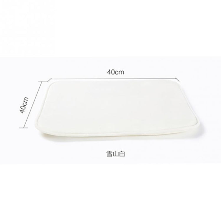 Pressure Sensitive Alarm Clock Carpet Electronic Digital Clock Bedroom Anti-Slip Wear-Resisting Soft Mat Smart Wake Up