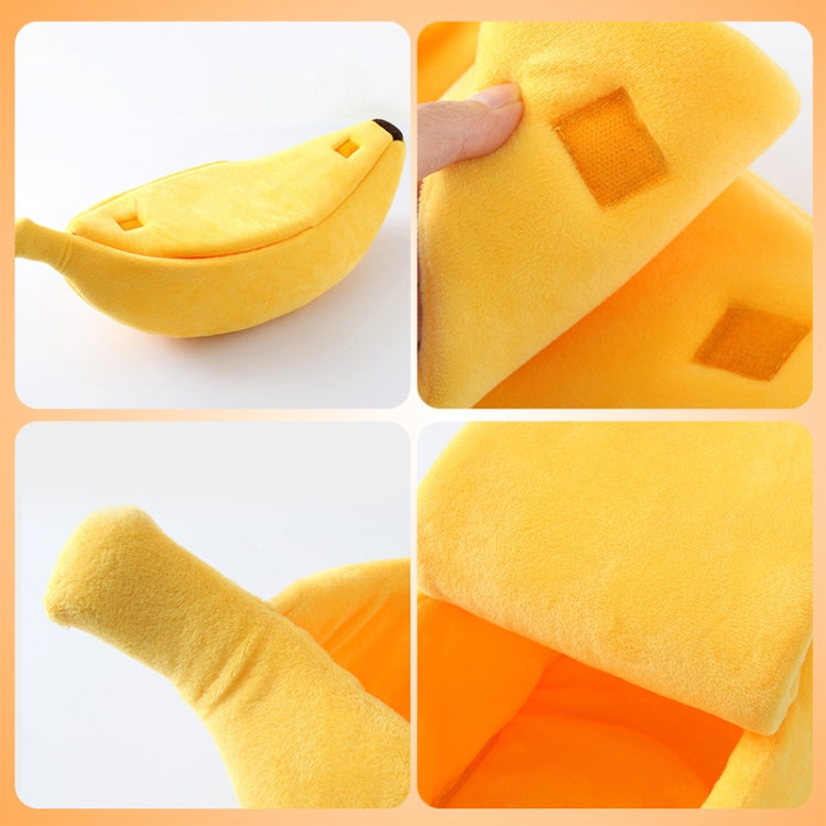 Creative Kennel Banana Shape Cat Litter Winter Warm Pet Nest