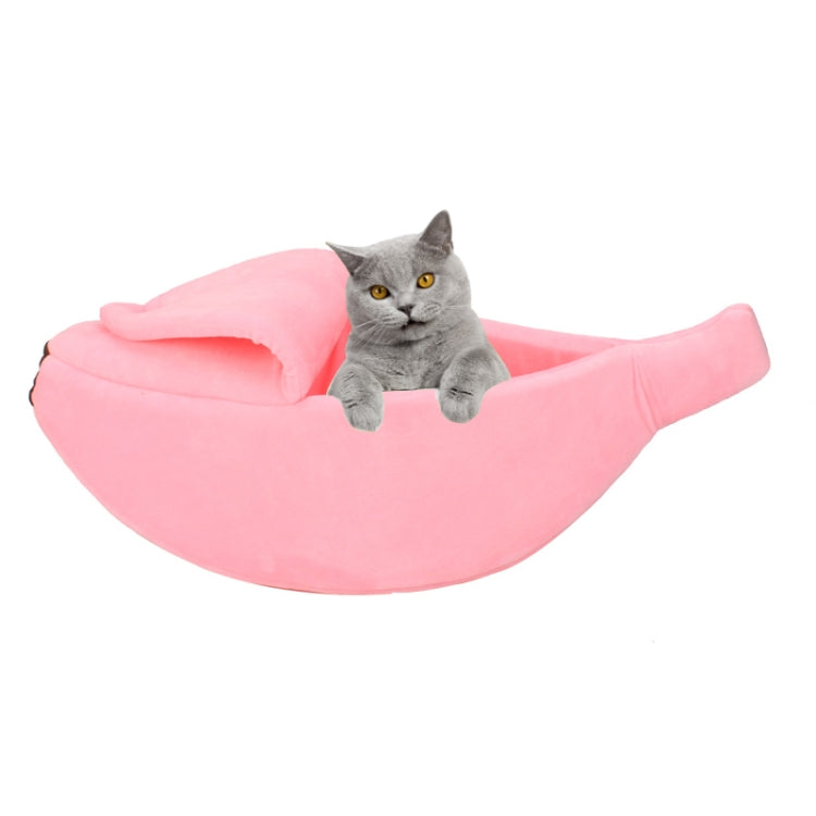 Creative Kennel Banana Shape Cat Litter Winter Warm Pet Nest