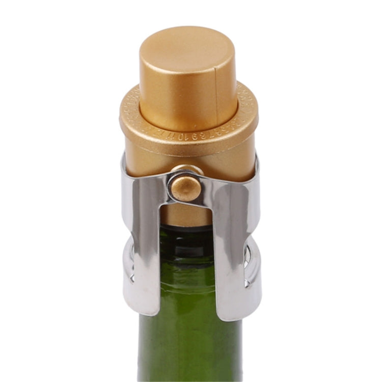 Push-button Stainless Steel Pumping Champagne Stopper Sparkling Champagne Snap Wing Vacuum Wine Stopper