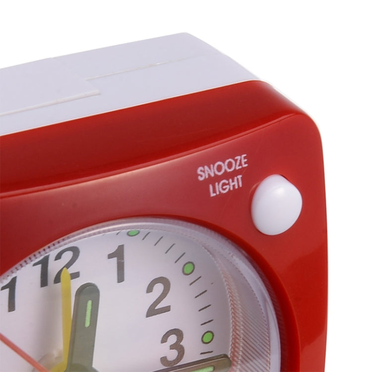 Bedside Mute Alarm Clock With Light & Snooze Function