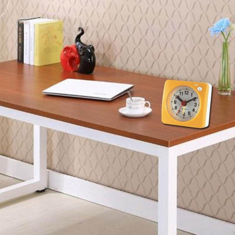 Bedside Mute Alarm Clock With Light & Snooze Function