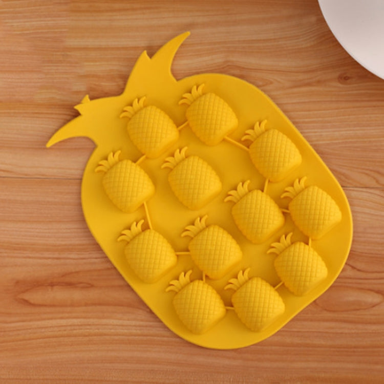 5 PCS Pineapple Creative Silicone Ice Tray Ice Maker Ice Mold, Random Color Delivery