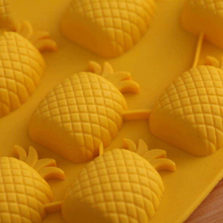 5 PCS Pineapple Creative Silicone Ice Tray Ice Maker Ice Mold, Random Color Delivery