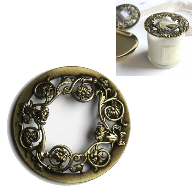 Built-in Wrought Iron Polythermal Anti-hanging Wall Scented Candle Zinc Alloy Smart Cover