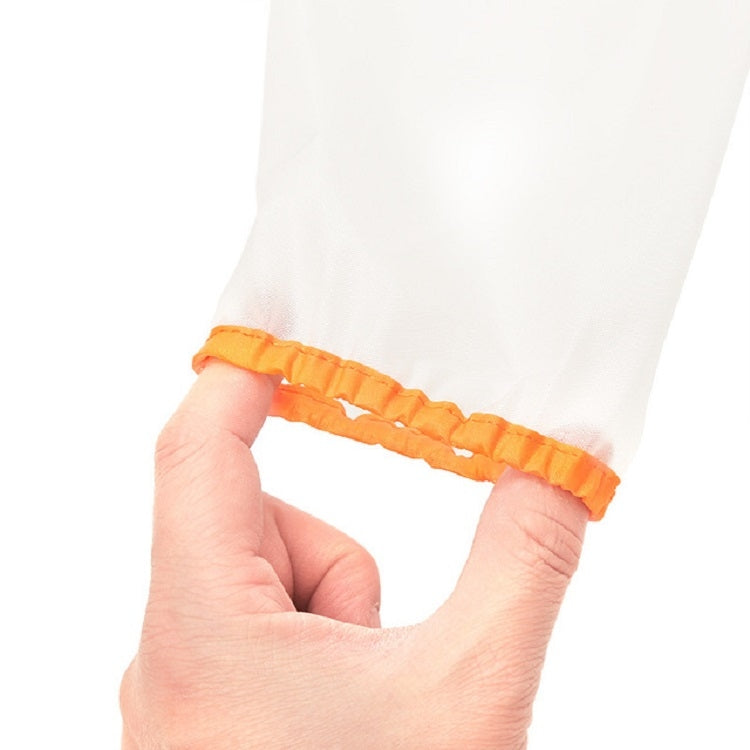 Drawing Waterproof Anti-dirty Transparent Apron for Children