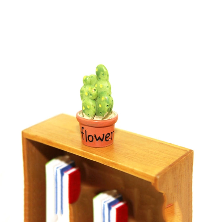 Mini Cute Potted Artificial Plant Flower Miniature Doll House Decoration Accessories