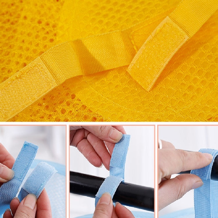 Foldable and Ventilated Four Box Toy Storage and Drying Basket