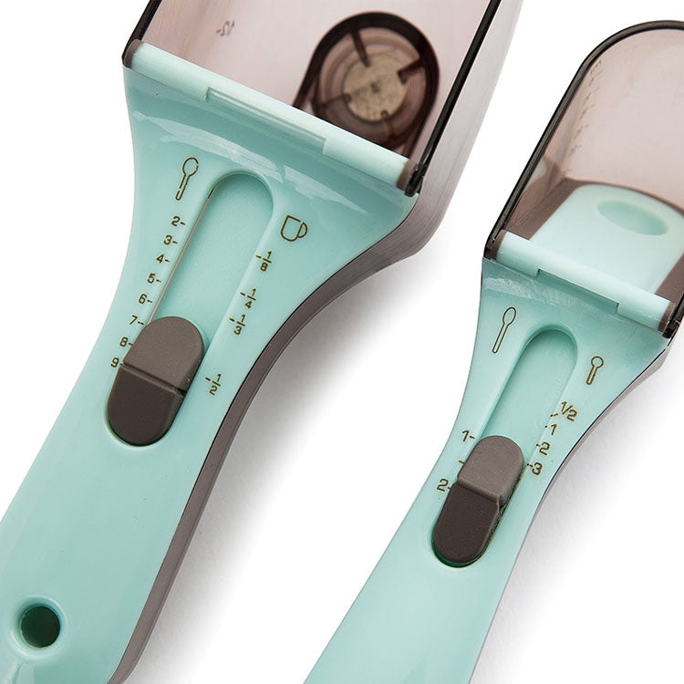 Kitchen Tool Plastic Measuring Spoon Adjustable Baking Tool Measuring Spoon