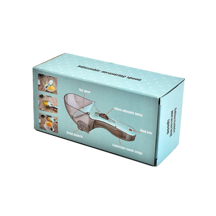 Kitchen Tool Plastic Measuring Spoon Adjustable Baking Tool Measuring Spoon