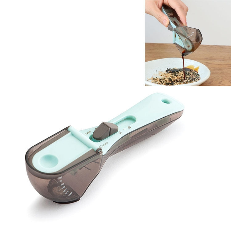 Kitchen Tool Plastic Measuring Spoon Adjustable Baking Tool Measuring Spoon