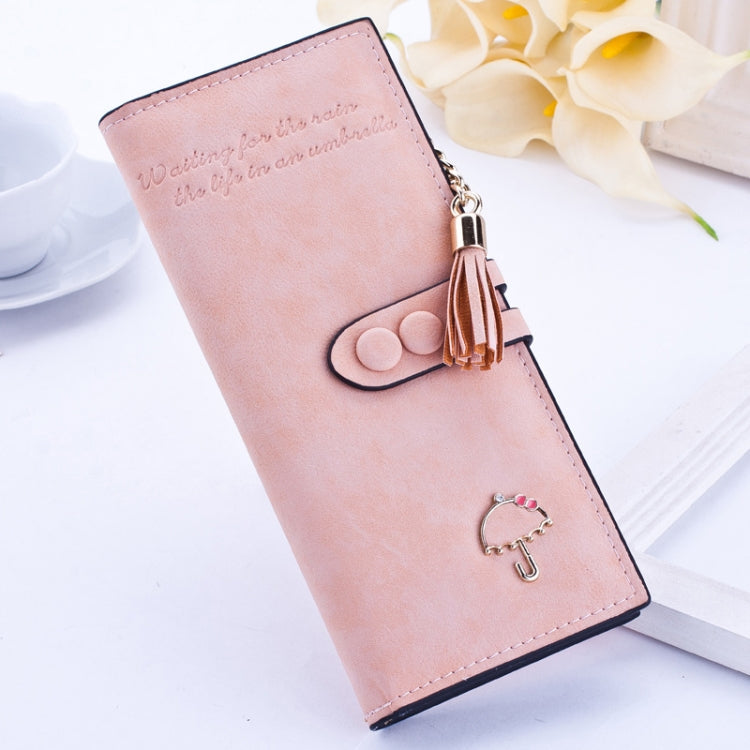 Women Umbrella Wallet Long Zipper Wallet