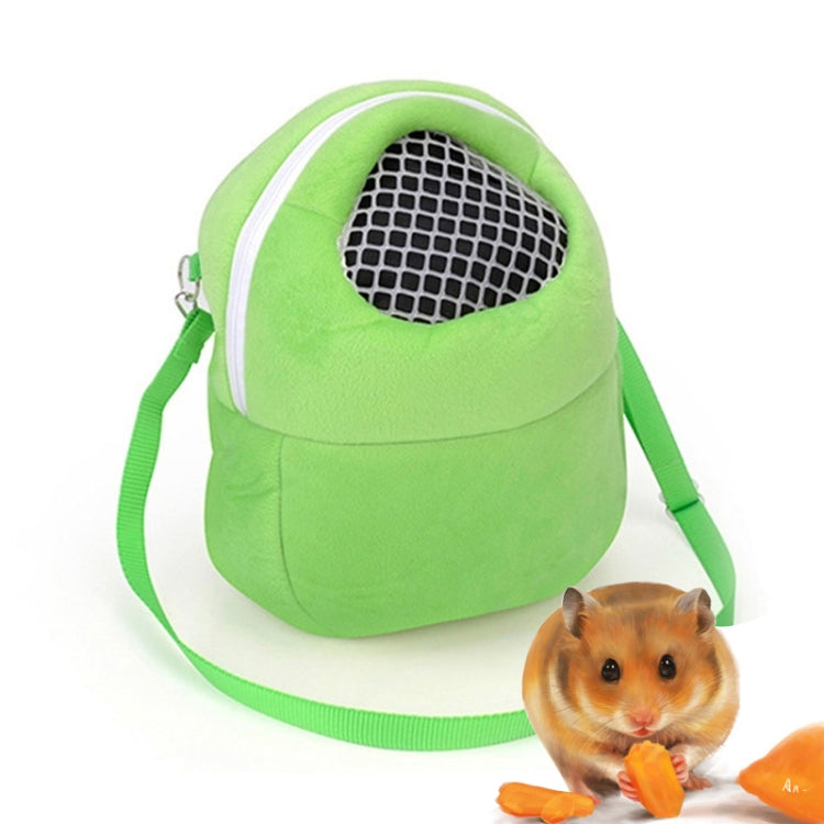 Pet Bag Small Pet Hamster Carrier Pure Color Leash Travel Bag