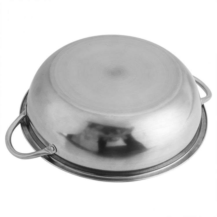 Stainless Steel Hot Pot Thick Non-magnetic Clear Soup Pot Double-eared Hot Pot