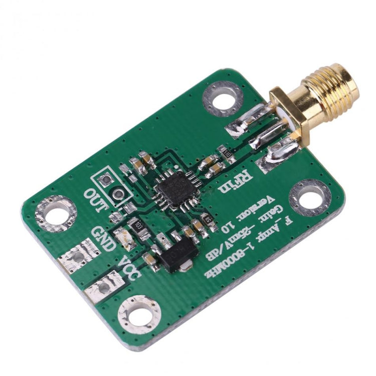 AD8318 RF Logarithmic Detector 1-8000MHz Dynamometer 70dB RSSI Measurement Power Meter