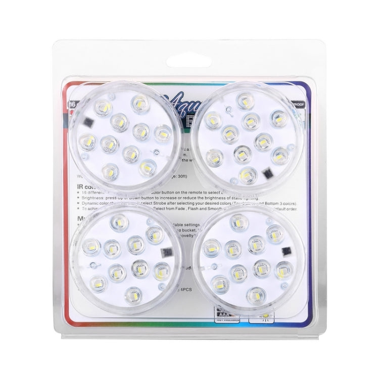 RGB Diving Knob Aquarium Waterproof Light Underwater Submersible Lamp