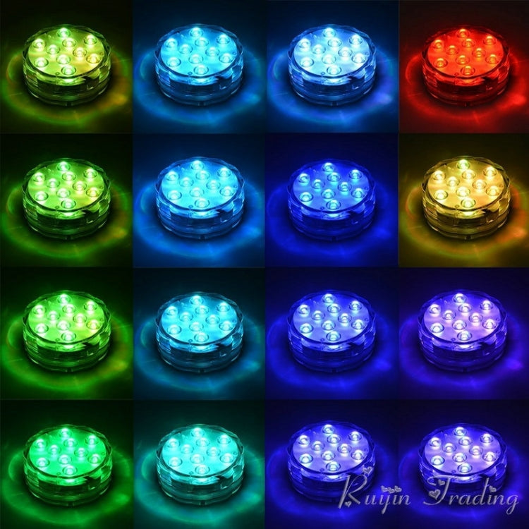 RGB Diving Knob Aquarium Waterproof Light Underwater Submersible Lamp