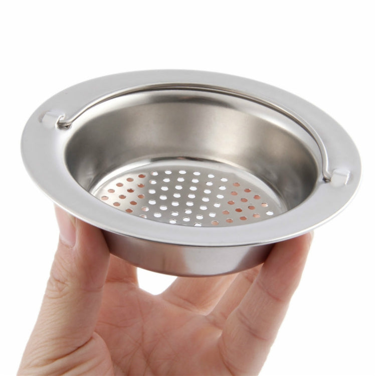 Hand-held Shower Drain Hole Filter Stainless Steel Kitchen Sink Strainer