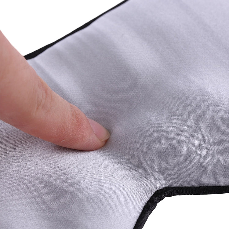 2 PCS Pure Silk Sleep Rest Eye Mask Padded Shade Cover Travel Relax Aid Blindfolds