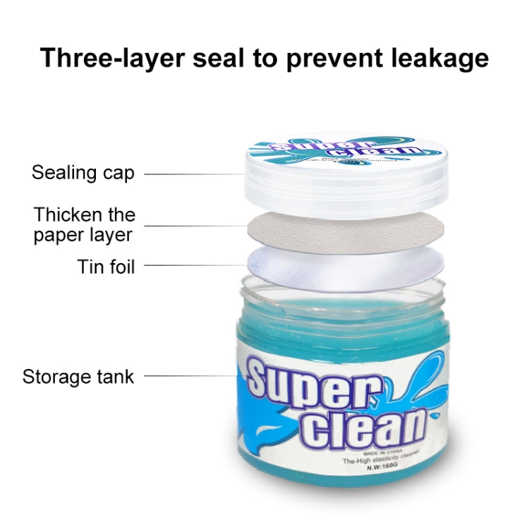 Car Clean Glue Gel Sticker