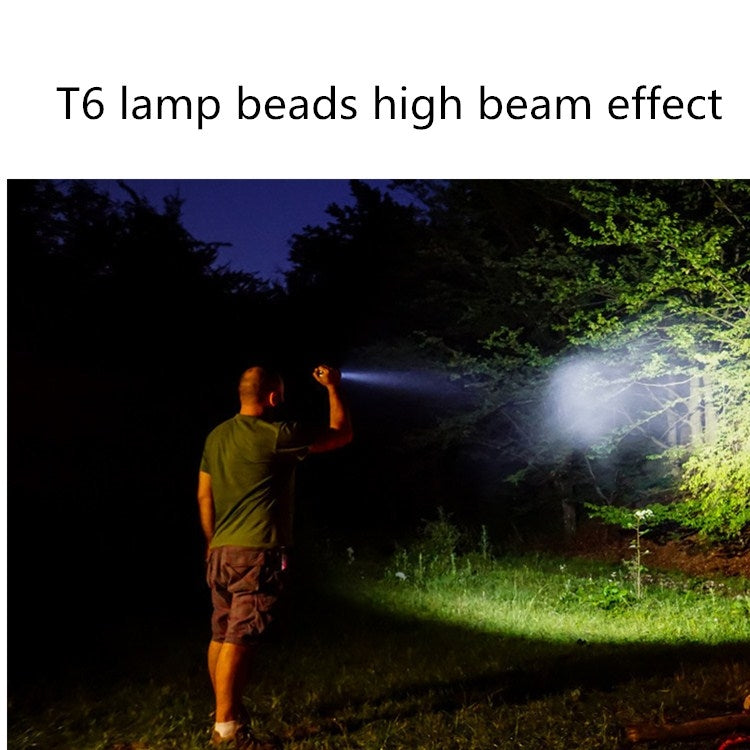 SKYWOLFEYE  Lamp Head 360 Degree Rotation USB Rechargeable LED Glare Flashlight With Magnet COB Work Light