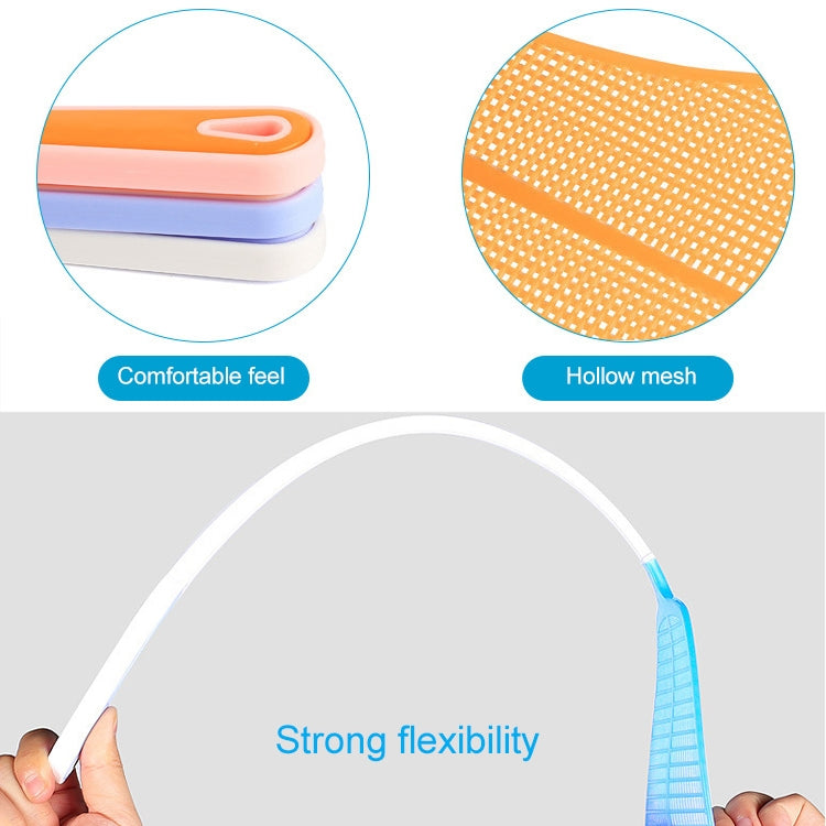 Household Plastic Long Handle Fly Swatter Mosquito Swatter, Random Color Delivery