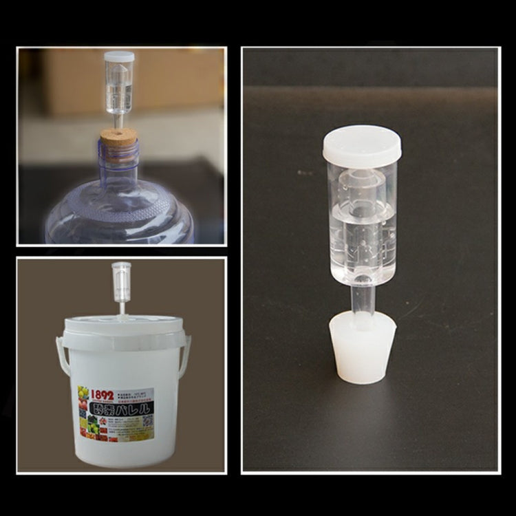 Winemaking Plastic Three-piece One-way Exhaust Valve Lsolated Air Check Valve