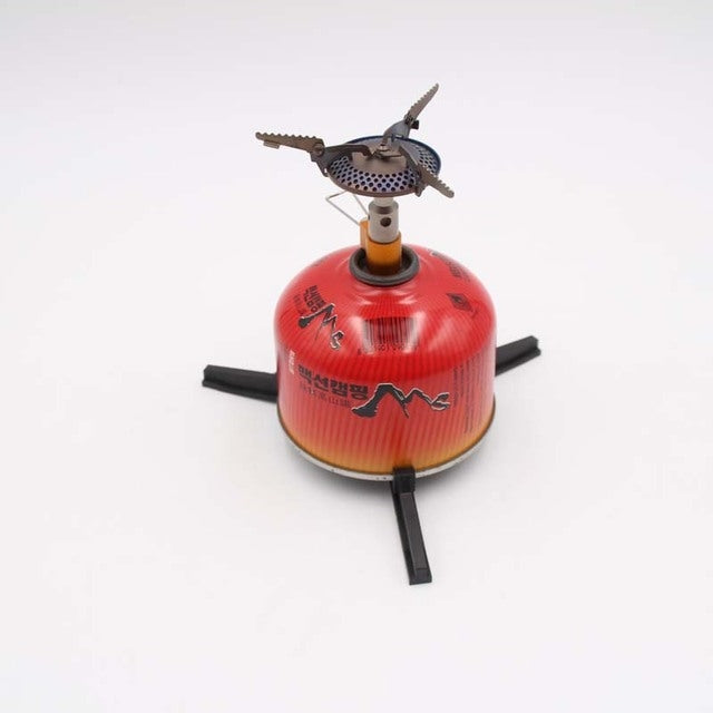 Outdoor Stove Flat Gas Tank Long Gas Tank Base Three-legged Bracket Collapsible Gas Cylinder Bracket