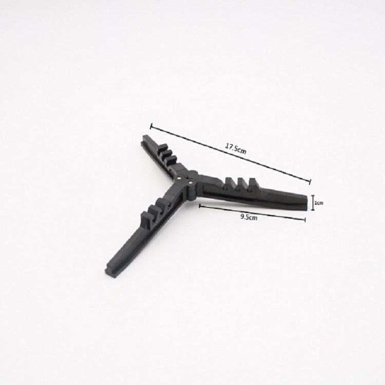 Outdoor Stove Flat Gas Tank Long Gas Tank Base Three-legged Bracket Collapsible Gas Cylinder Bracket