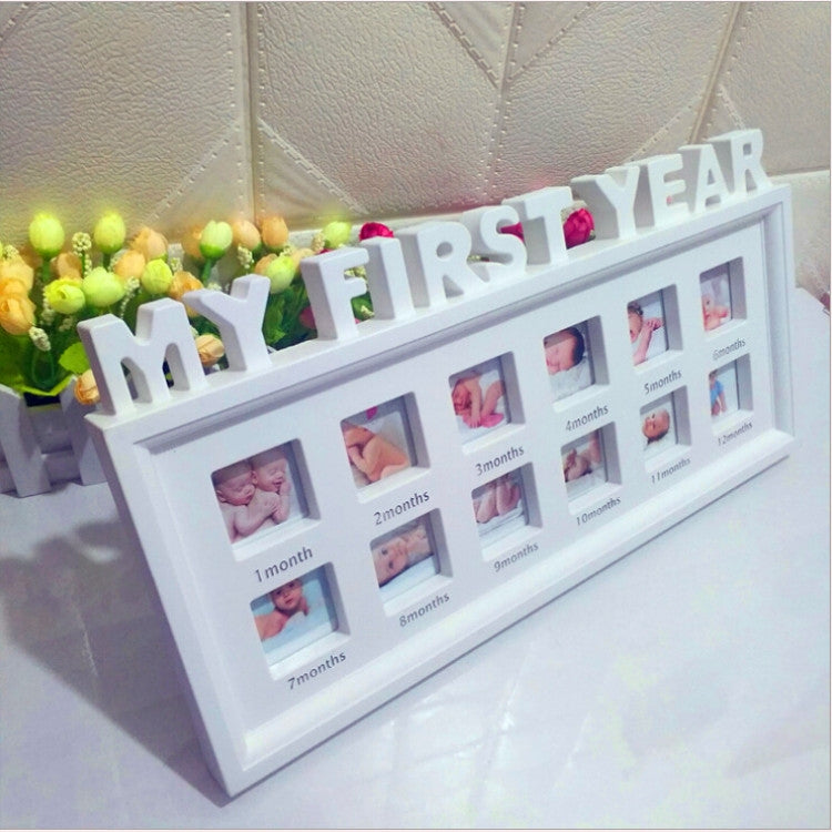 Creative DIY Home Room Decoration Baby Memorial Growing Photo Frame Display