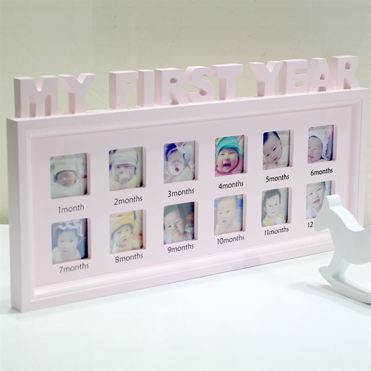 Creative DIY Home Room Decoration Baby Memorial Growing Photo Frame Display