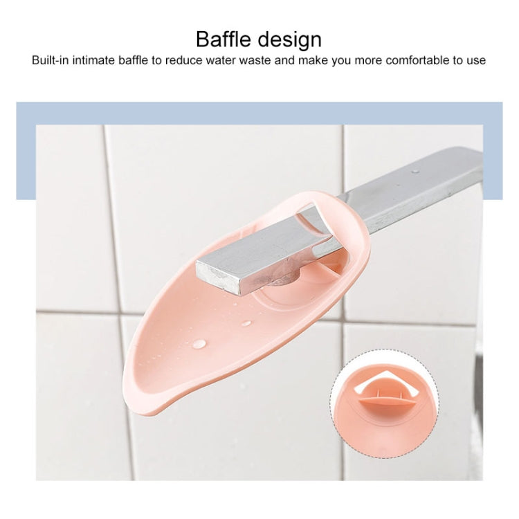 Faucet Extender Solid Color Sink Handle Extension Toddler For Bathroom  Children Hand Wash