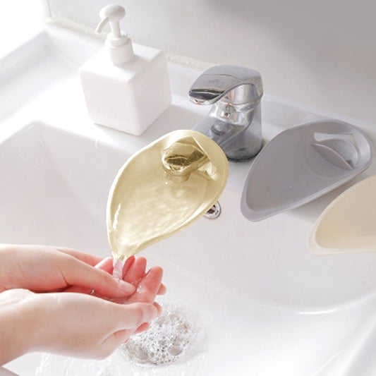 Faucet Extender Solid Color Sink Handle Extension Toddler For Bathroom  Children Hand Wash