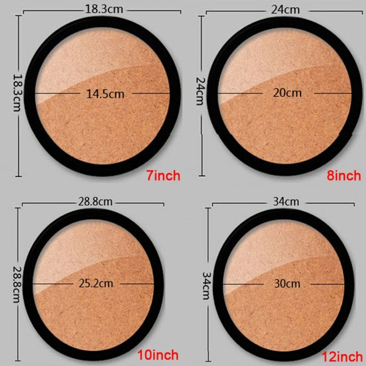 Hanging Wall  Mounted Round Photo Frame Creative Gifts  Home Decoration Wood-based Photo Frame Holder